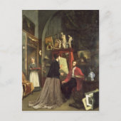 De Studio van de kunstenaar Briefkaart (Voorkant)