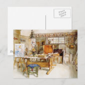 De Studio van de kunstenaar Briefkaart (Voorkant / Achterkant)