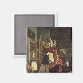 De Studio van de kunstenaar Magneet (Voorkant / Achterkant)