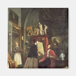 De Studio van de kunstenaar Magneet