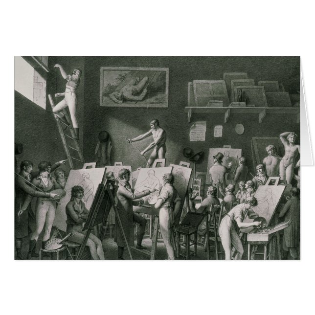 De Studio van Jacques Louis David (Voorkant Horizontaal)