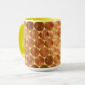 De stuiver/de pence van Lincoln het muntstuk van Mok (Voorkant links)