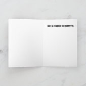 De stuiver vreselijk grappig wenskaart van kaart (Binnen)