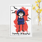 De stuiver vreselijk grappig wenskaart van kaart (Gele Bloem)