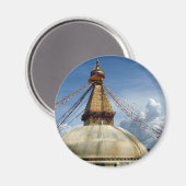 De Stupa Boudha omcirkelen Magneet (Voorkant / Achterkant)