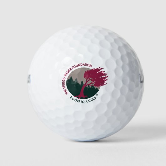 De Sturge-Weber Foundation golfbalset Golfballen (Voorkant)