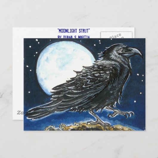 De Stut van het maanlicht Briefkaart (Voorkant / Achterkant)