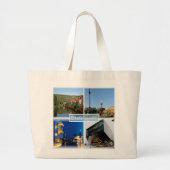 DE Stuttgart - Neckar - Schlossplatz - Grote Tote Bag (Voorkant)