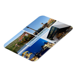 DE Stuttgart - Neckar - Schlossplatz - Magneet