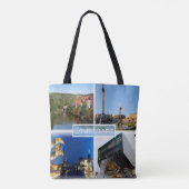 DE Stuttgart - Neckar - Schlossplatz - Tote Bag (Achterkant)