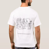 De stuwdammen B11105 T-shirt (Achterkant)