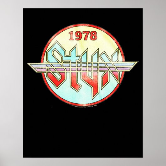 De STYX band top Music Lover Cadeaus voor ventilat Poster (Voorkant)