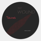 De suburrels #14: "Fame" Hoesje Ronde Sticker (Voorkant)