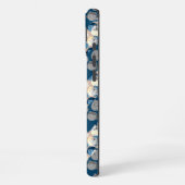 De suburrels achtergrond patroon iPhone hoesje (Linkerkant)