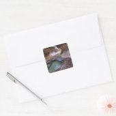 De Subway langs de linker zijtak van de Virgin 2 Vierkante Sticker (Envelop)