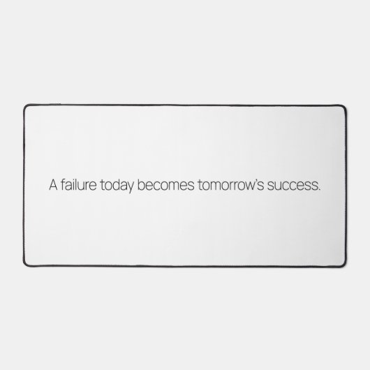De Success Desk Mat van morgen (Voorkant)