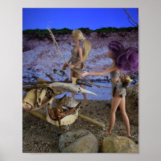 De succesvolle jacht. poster (Voorkant)