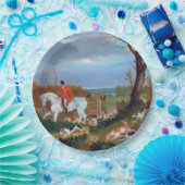 De Suffolk Hunt 1833 Fox Hunt Paper Bord (Feest)