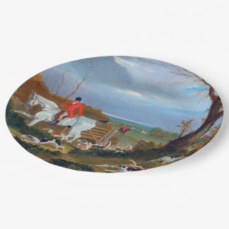De Suffolk Hunt 1833 Vosjacht Papieren Bord