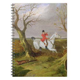 De Suffolk Hunt - Gone Away (olie op canvas) Notitieboek