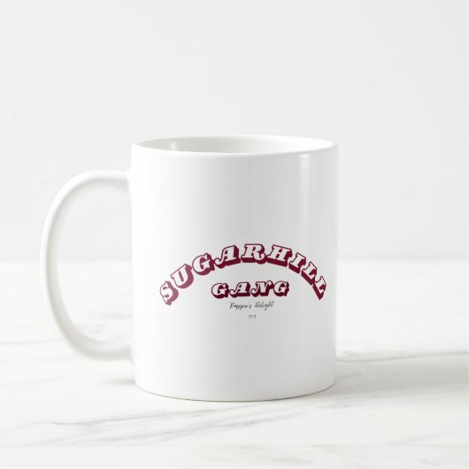 De Sugarhill Gang "Rapper's Delight" Koffiemok (Links)
