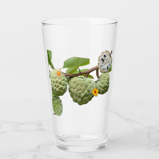 De suikerappel glas (Voorkant)