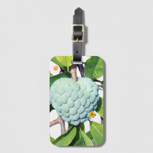 De suikerappel-kaartspelen bagagelabel