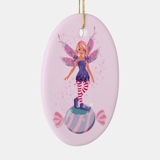 De Suikerroei van de Noordpool Keramisch Ornament (Rechts)