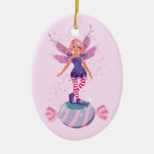 De Suikerroei van de Noordpool Keramisch Ornament (Voorkant)