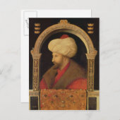 De Sultan Mehmet II 1480 Briefkaart (Voorkant / Achterkant)