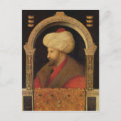De Sultan Mehmet II 1480 Briefkaart (Voorkant)