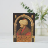 De Sultan Mehmet II 1480 Briefkaart (Staand voorkant)