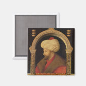 De Sultan Mehmet II 1480 Magneet (Voorkant / Achterkant)