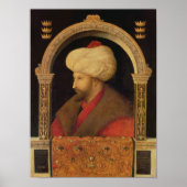 De Sultan Mehmet II 1480 Poster (Voorkant)