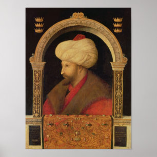 De Sultan Mehmet II 1480 Poster