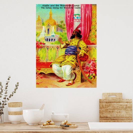 De Sultan Poster (Keuken)