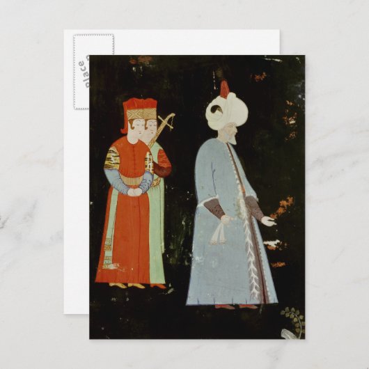 De Sultan Suleyman de Magnificant Briefkaart (Voorkant / Achterkant)