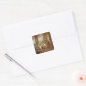 De Sultana Ordering Tapestries Vierkante Sticker (Envelop)