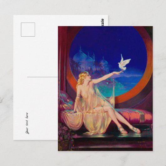 De Sultana van Henry Clive Briefkaart (Voorkant / Achterkant)