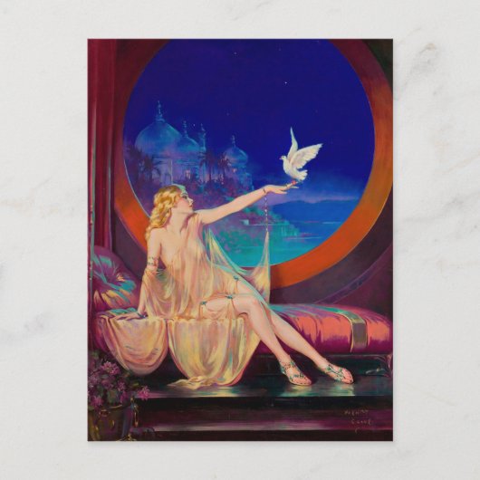 De Sultana van Henry Clive Briefkaart (Voorkant)