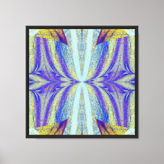 De Summer Mist Vlinder 2 Canvas Afdruk (Voorkant)
