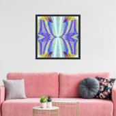 De Summer Mist Vlinder 2 Canvas Afdruk (Insitu (Woonkamer))