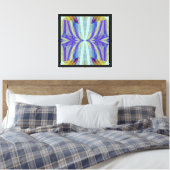 De Summer Mist Vlinder 2 Canvas Afdruk (Insitu (Slaapkamer))