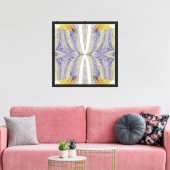 De Summer Mist Vlinder 5 Canvas Afdruk (Insitu (Woonkamer))