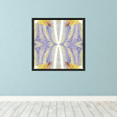 De Summer Mist Vlinder 5 Canvas Afdruk (Insitu (Houten vloer))