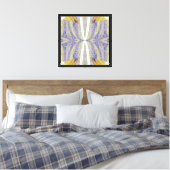 De Summer Mist Vlinder 5 Canvas Afdruk (Insitu (Slaapkamer))