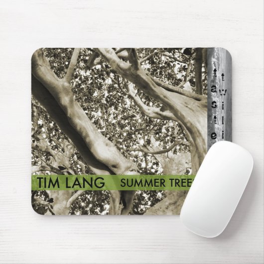 De Summer Trees Mousepad Muismat (Met muis)