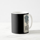 De Summerween Queen Tarot Kaart, Witchy Halloween Koffiemok (Voorkant rechts)