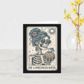 De Summerween Queen Tarotkaart Kaart (Gele Bloem)
