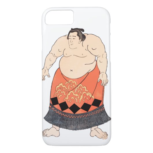De Sumo Wrestler Case-Mate iPhone Case (Achterkant)